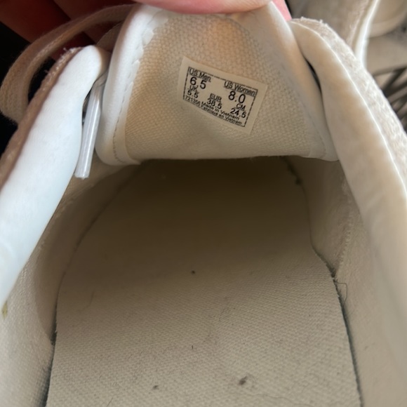 Vans white snake embossed stacked platform sneaker shoe era suede leather - Picture 5 of 5